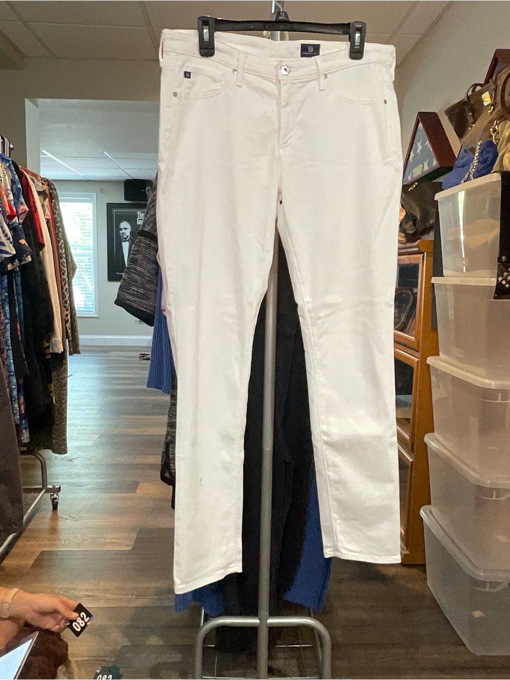 AG Adriano Goldschmied White Skinny Jeans